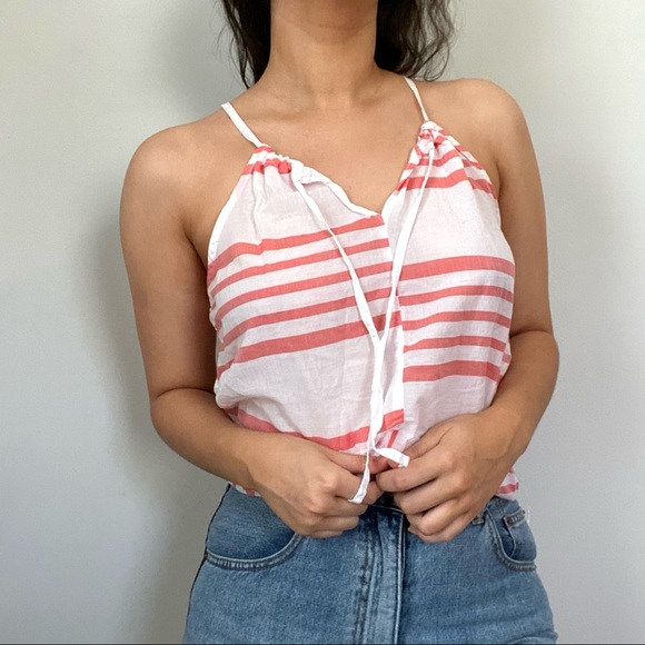 Old Navy Flowy Striped Blouse - Picture 1 of 5